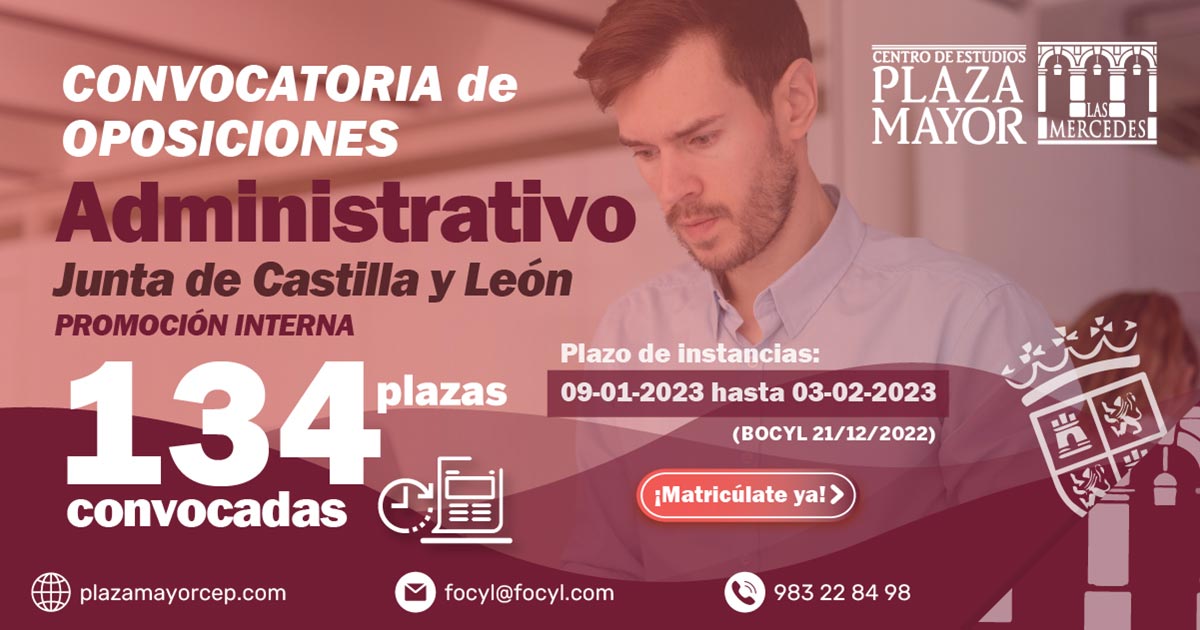 Oposiciones Administrativo Junta de Castilla y