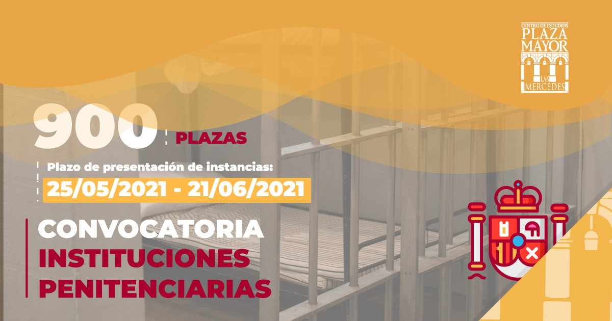 Plazas de Ayudante Instituciones Penitenciarias