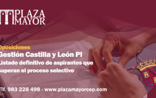 Oposiciones Gestion Castilla y León