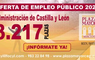 Oferta de Empleo Público 2022 Administración de Castilla y León