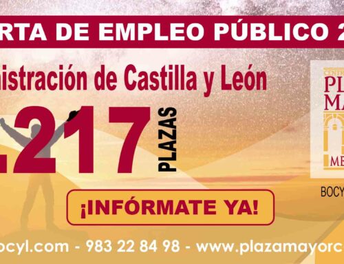 Aprobada la Oferta de Empleo Público de Castilla y León 2022 con 3.217 nuevas plazas
