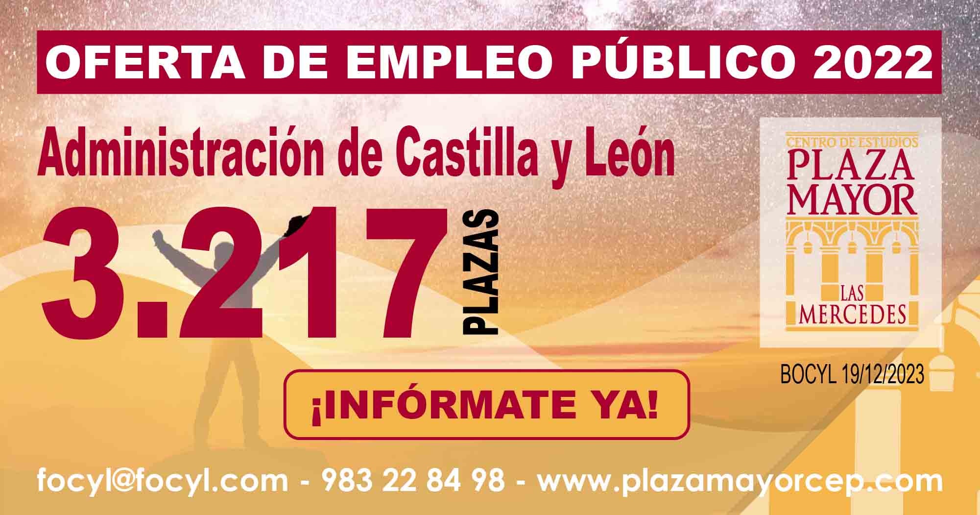 Oferta de Empleo Público 2022 Administración de Castilla y León