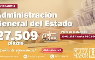 Convocatoria de oposiciones AGE 2023