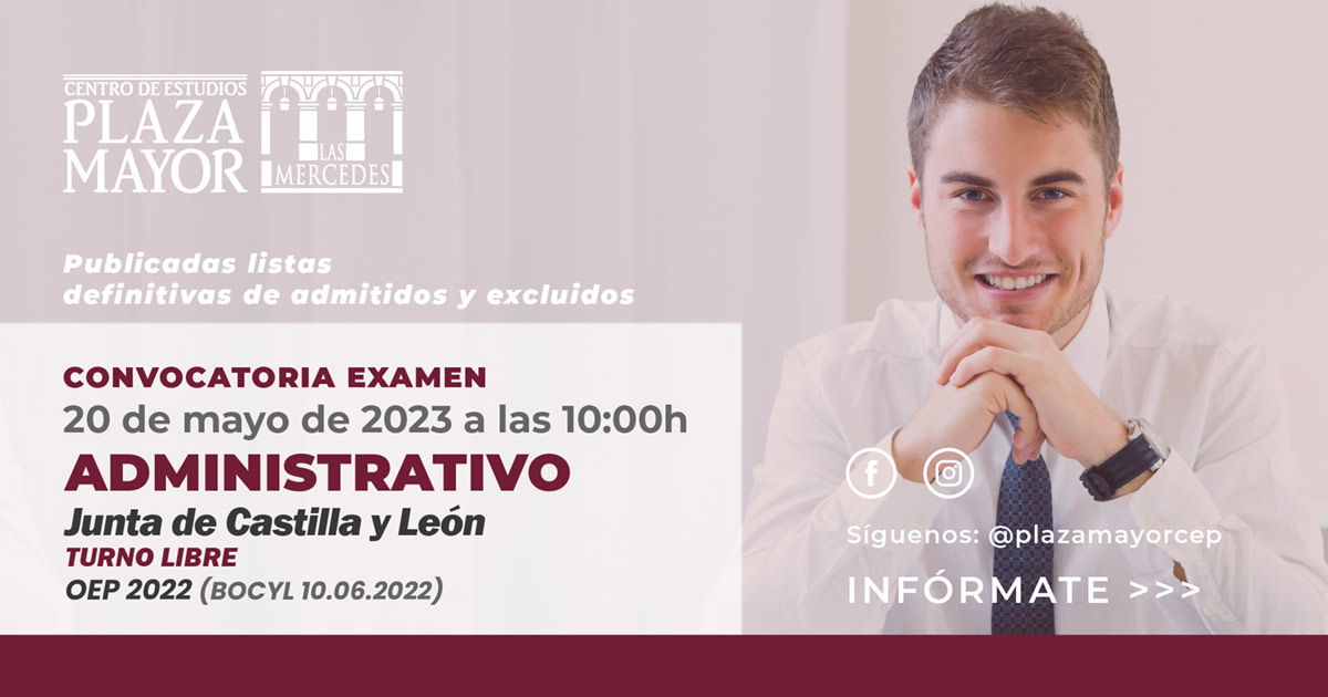 Examen Administrativo JCYL 2023