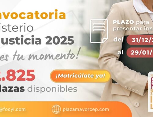 Convocatoria Justicia 2025: publicadas más de 2.300 plazas por acceso libre