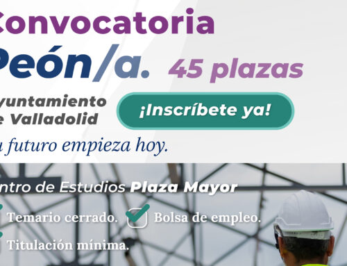 El Ayuntamiento de Valladolid convoca 45 plazas de Peón/a: publicada la convocatoria oficial